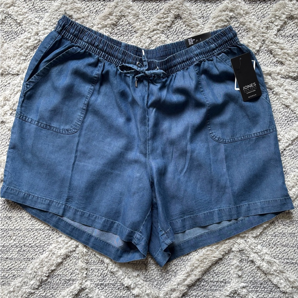 NWT Jones New York Women's Blue Shorts 2X